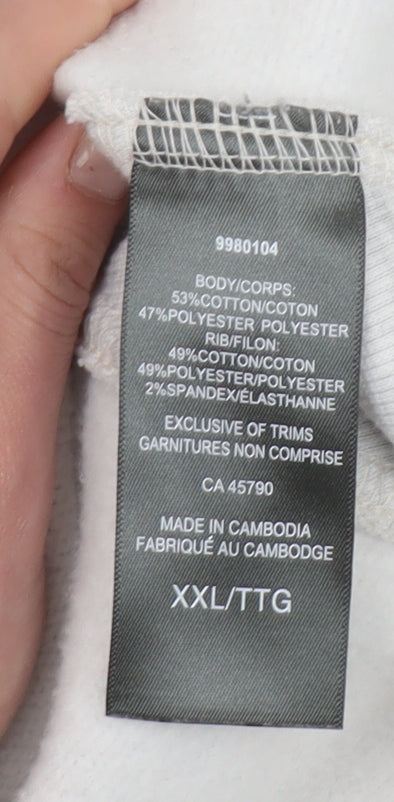 Womens UK Size 2XL Danskin Grey Pullover Sweatshirt