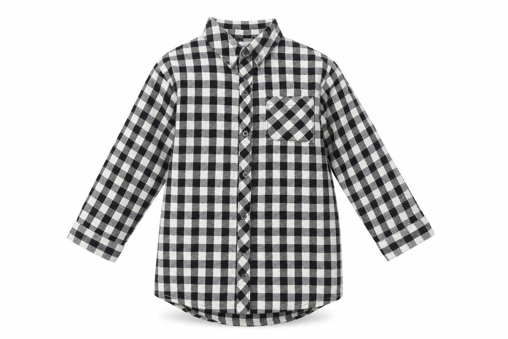 Girls UK Size 5 Years NEXT Black Basic Button-Up