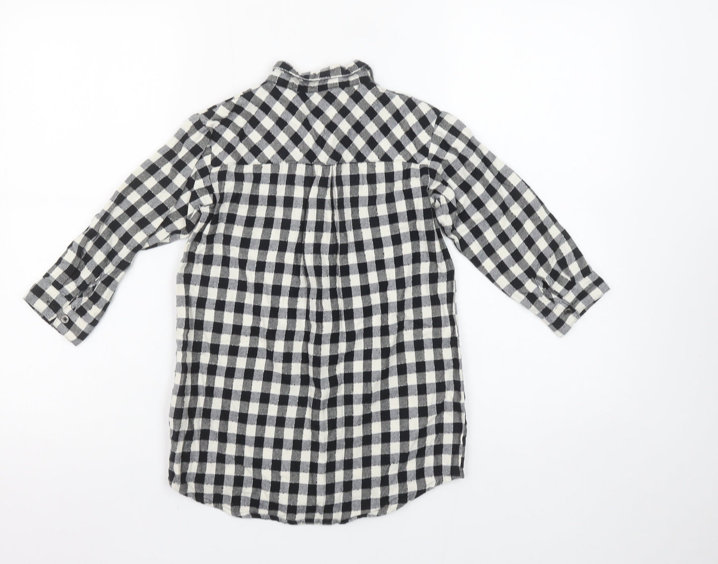 Girls UK Size 5 Years NEXT Black Basic Button-Up