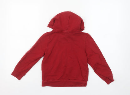 Boys UK Size 5-6 Years Harry Potter Red Pullover Hoodie