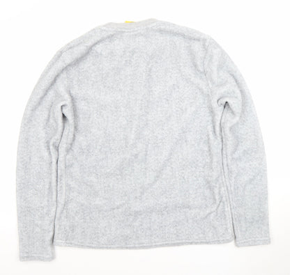 The Simpsons Men's Grey Long Sleeve Pyjama Top - Medium