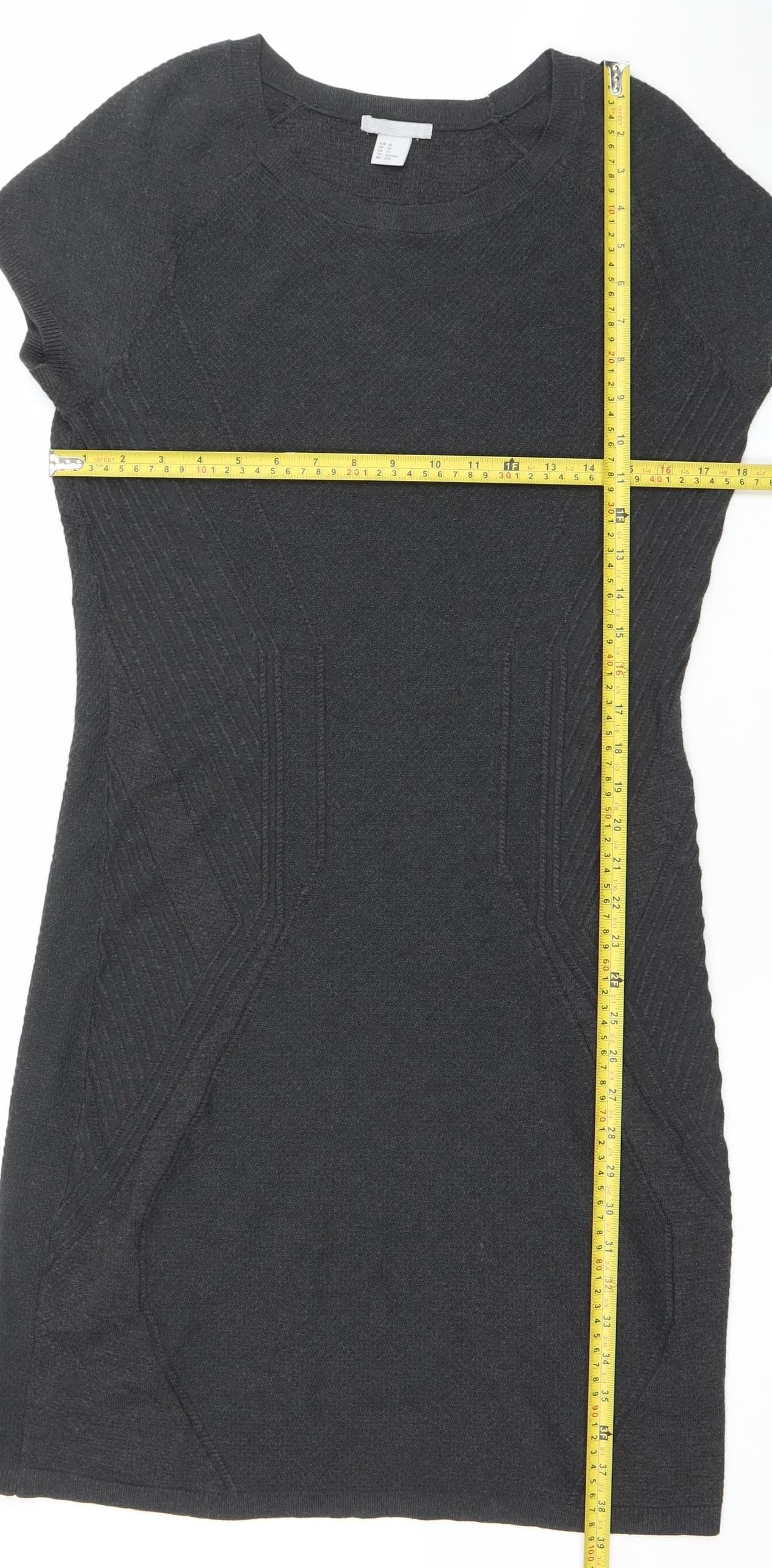 Womens UK Size XS H&M Bodycon Dress