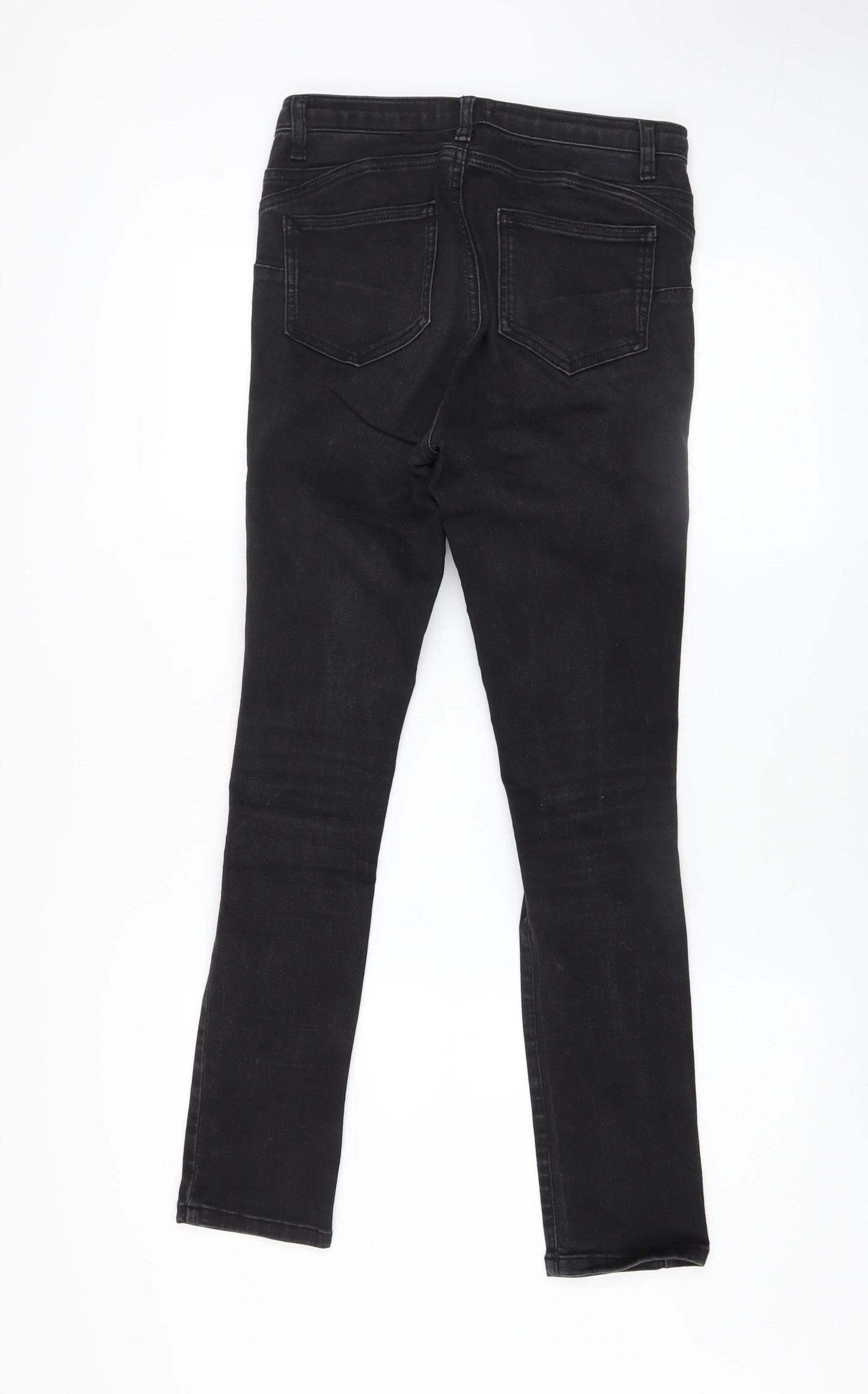 Womens UK Size 10 Gallery Slim Fit Skinny Black Jeans