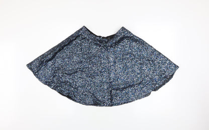 Womens UK Size 10 Topshop A-Line Knit Skirt