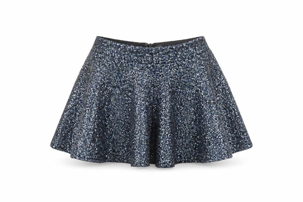 Womens UK Size 10 Topshop A-Line Knit Skirt