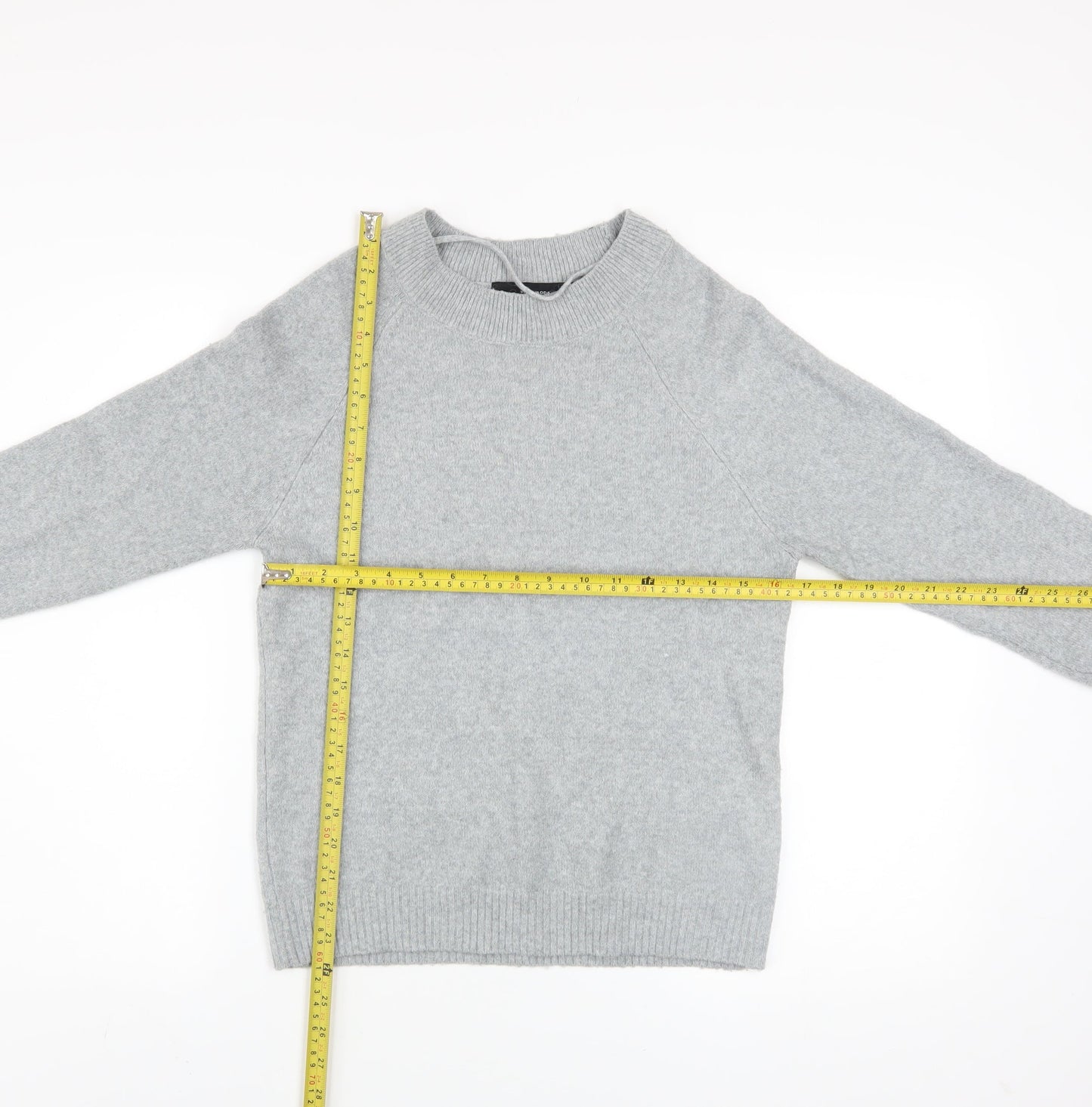 Womens UK Size S VERO MODA Grey Pullover Jumper
