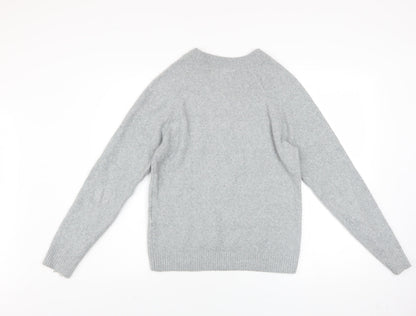 Womens UK Size S VERO MODA Grey Pullover Jumper