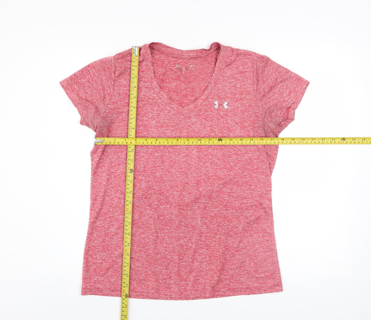 Mens UK Size M Under armour Red Gym & Training Running & Jogging Yoga CrossFit T