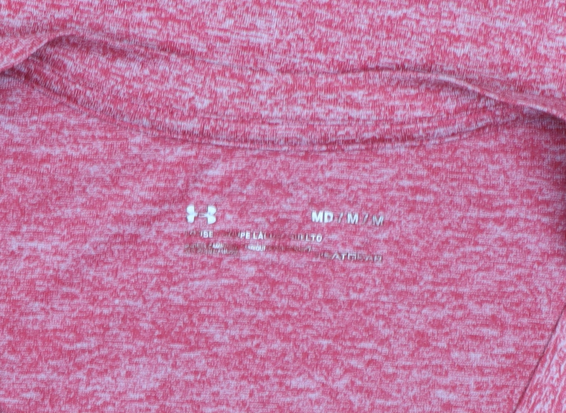 Mens UK Size M Under armour Red Gym & Training Running & Jogging Yoga CrossFit T