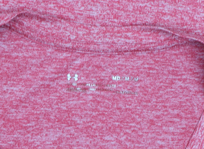 Mens UK Size M Under armour Red Gym & Training Running & Jogging Yoga CrossFit T