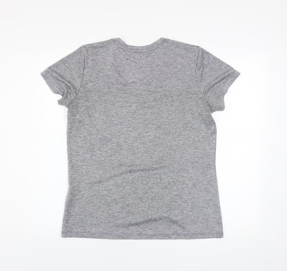 Mens UK Size M Under armour Grey Gym & Training Running & Jogging CrossFit T-Shi