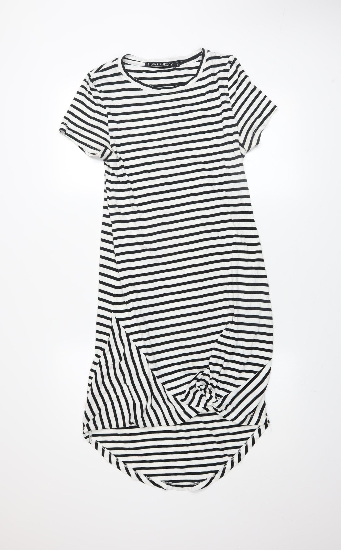 Womens UK Size 8 Silent Theory T-Shirt Dress