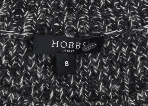 Womens UK Size 8 Hobbs Grey Basic T-Shirt