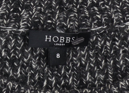 Womens UK Size 8 Hobbs Grey Basic T-Shirt