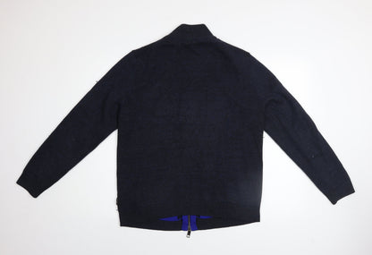 Mens UK Size L Ted Baker Blue Basic Jacket