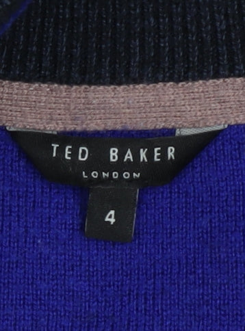 Mens UK Size L Ted Baker Blue Basic Jacket