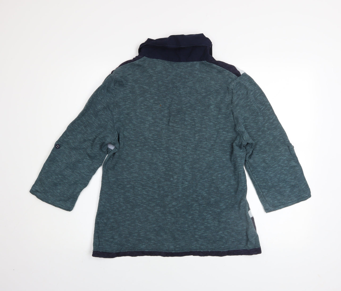 Mens UK Size L Blue Willi's Blue Cardigan Jumper