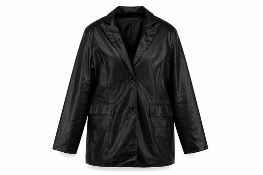 Womens UK Size S PRETTYLITTLETHING Black Basic Jacket