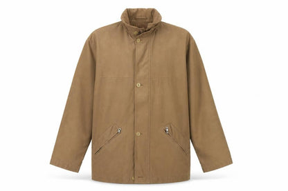 Mens UK Size 40 Bush Brown Overcoat