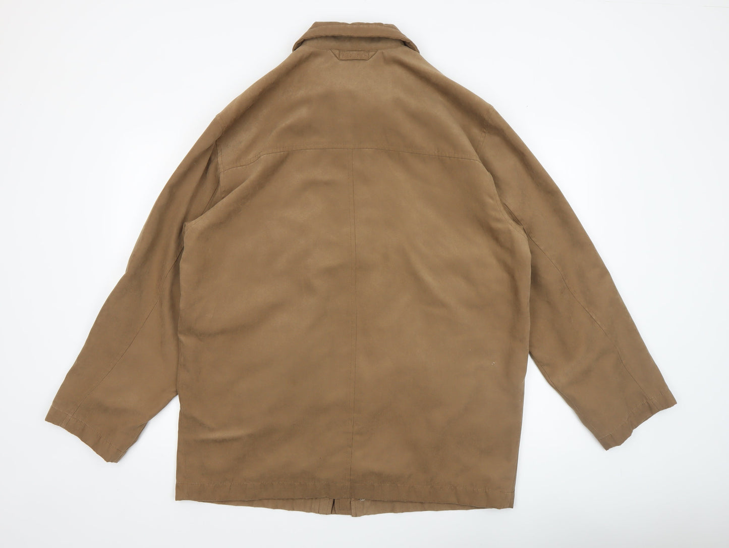 Mens UK Size 40 Bush Brown Overcoat