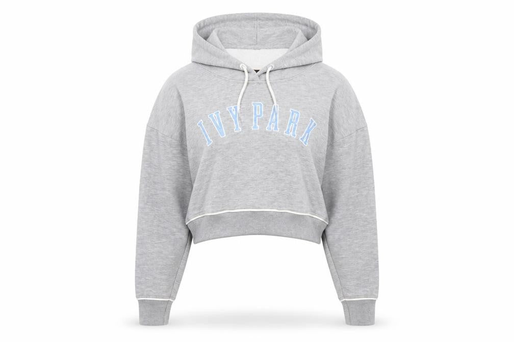 Womens UK Size M IVY PARK Grey Pullover Hoodie