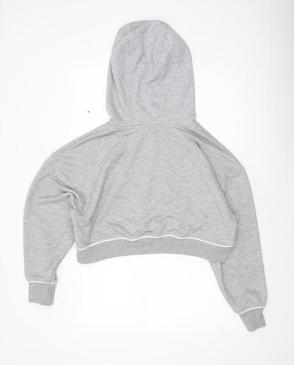 Womens UK Size M IVY PARK Grey Pullover Hoodie
