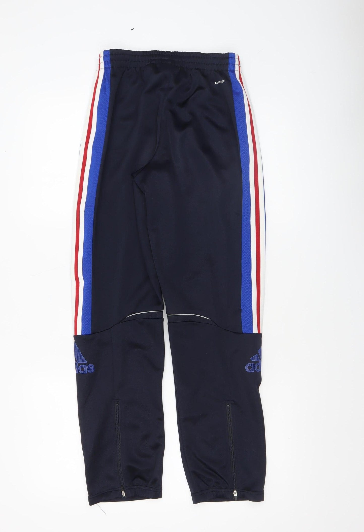 Boys UK Size 13-14 Years adidas Regular Fit Jogger Blue Trousers