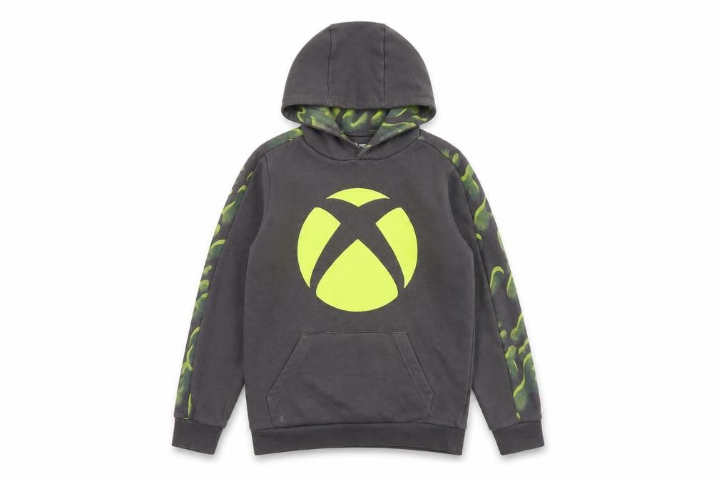 Boys UK Size 11-12 Years Xbox Grey Pullover Hoodie