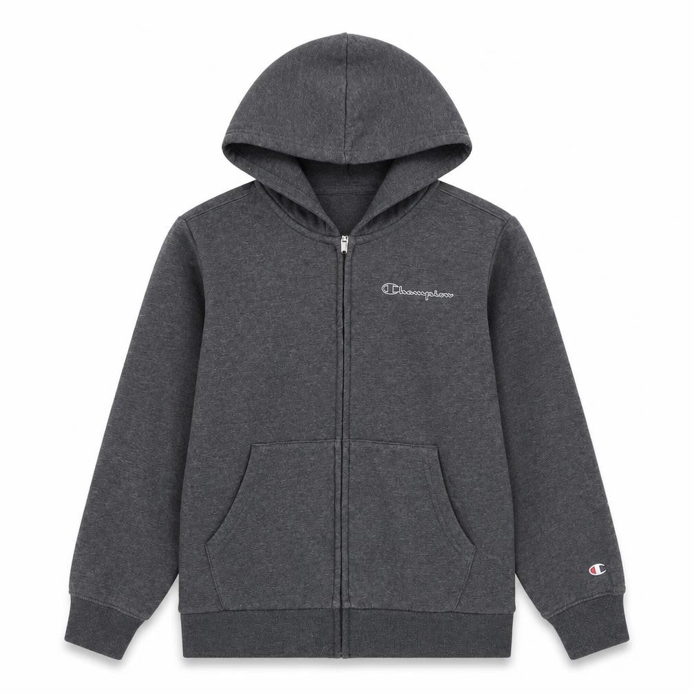 Boys UK Size 9-10 Years Champion Grey Full Zip Hoodie