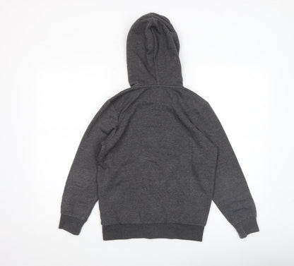 Boys UK Size 9-10 Years Champion Grey Full Zip Hoodie