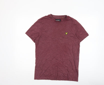 Mens UK Size S Lyle & Scott Red  T-Shirt