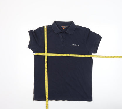 Mens UK Size M Ben Sherman 100% Cotton Polo Shirt