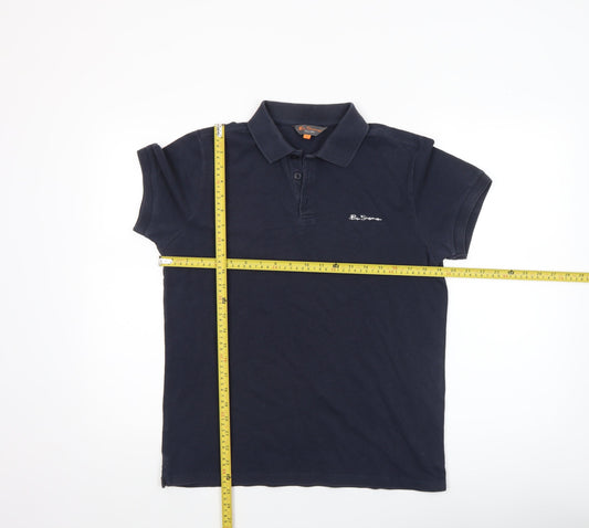 Mens UK Size M Ben Sherman 100% Cotton Polo Shirt