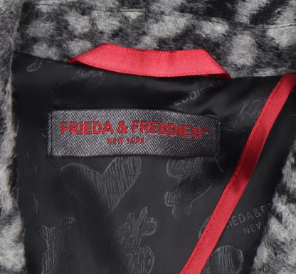 Womens UK Size 10 Frieda & Freddies Regular Grey Blazer