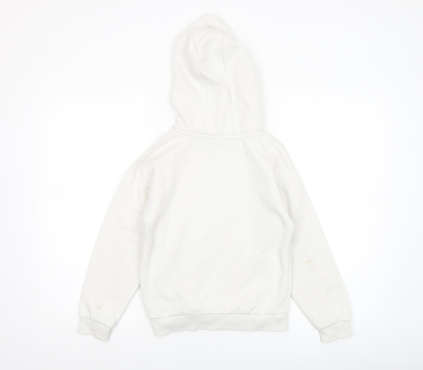 Boys UK Size 8-9 Years Garfield White Pullover Hoodie