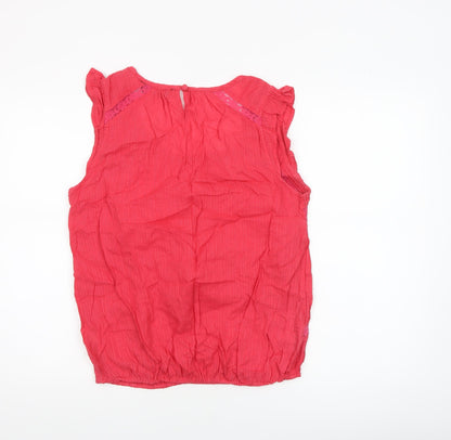 Womens UK Size 14 Dorothy Perkins Pink Tunic Blouse