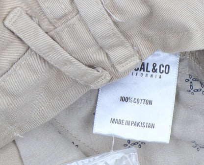 Mens UK Size L SoulCal&Co Regular Fit Chino Shorts
