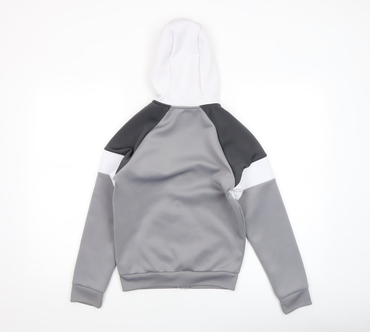 Boys UK Size 8-10 Years McKenzie Grey Full Zip Hoodie
