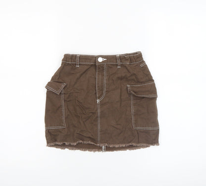 Girls UK Size 11 Years H&M Cargo Twill Skirt