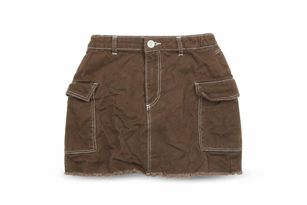 Girls UK Size 11 Years H&M Cargo Twill Skirt