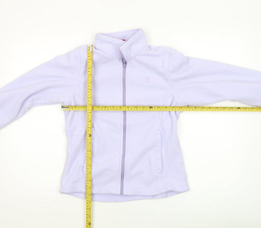 Womens UK Size 12 Camel Purple Fleece