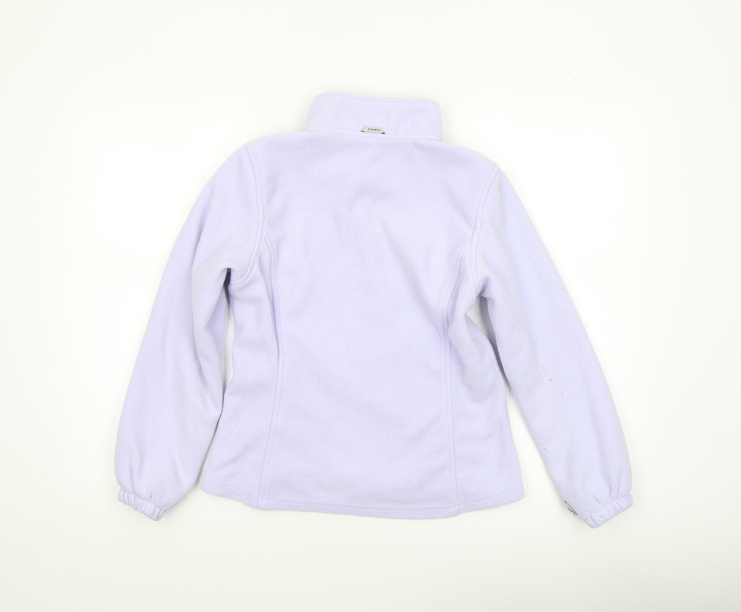 Womens UK Size 12 Camel Purple Fleece