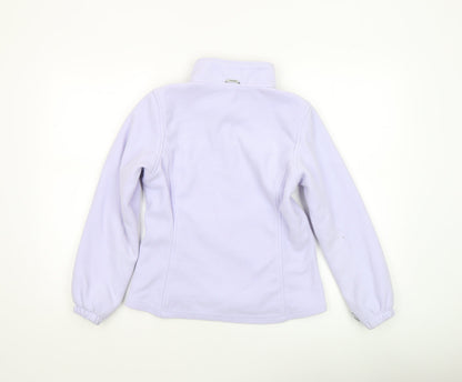Womens UK Size 12 Camel Purple Fleece