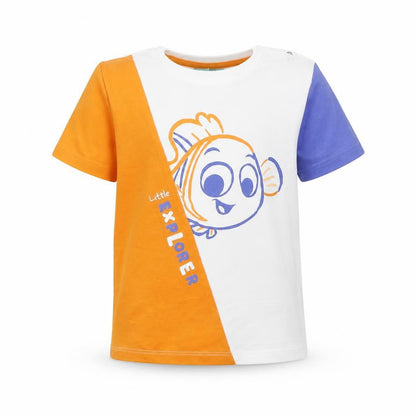 Front view of Disney Baby Finding Nemo Multicoloured Short Sleeve T-Shirt 24 Months