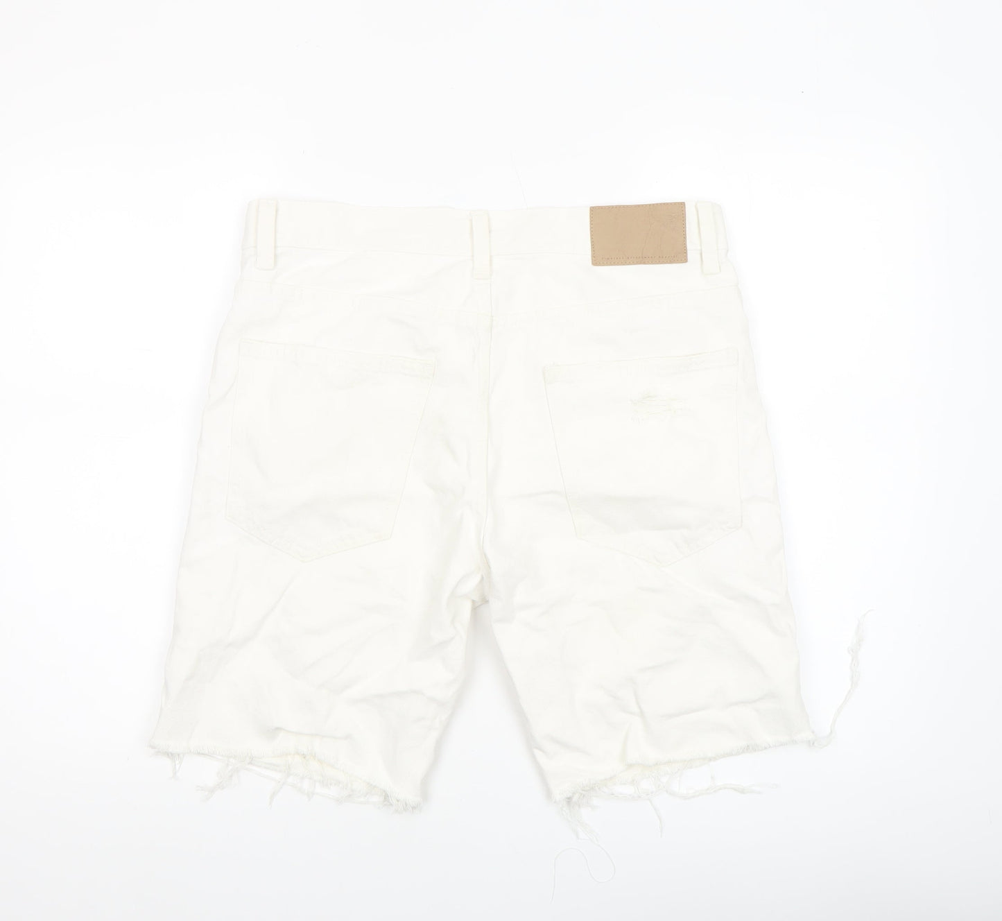 Mens UK Size M Bershka Regular Fit Shorts Shorts