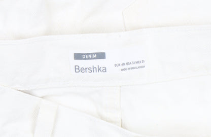Mens UK Size M Bershka Regular Fit Shorts Shorts