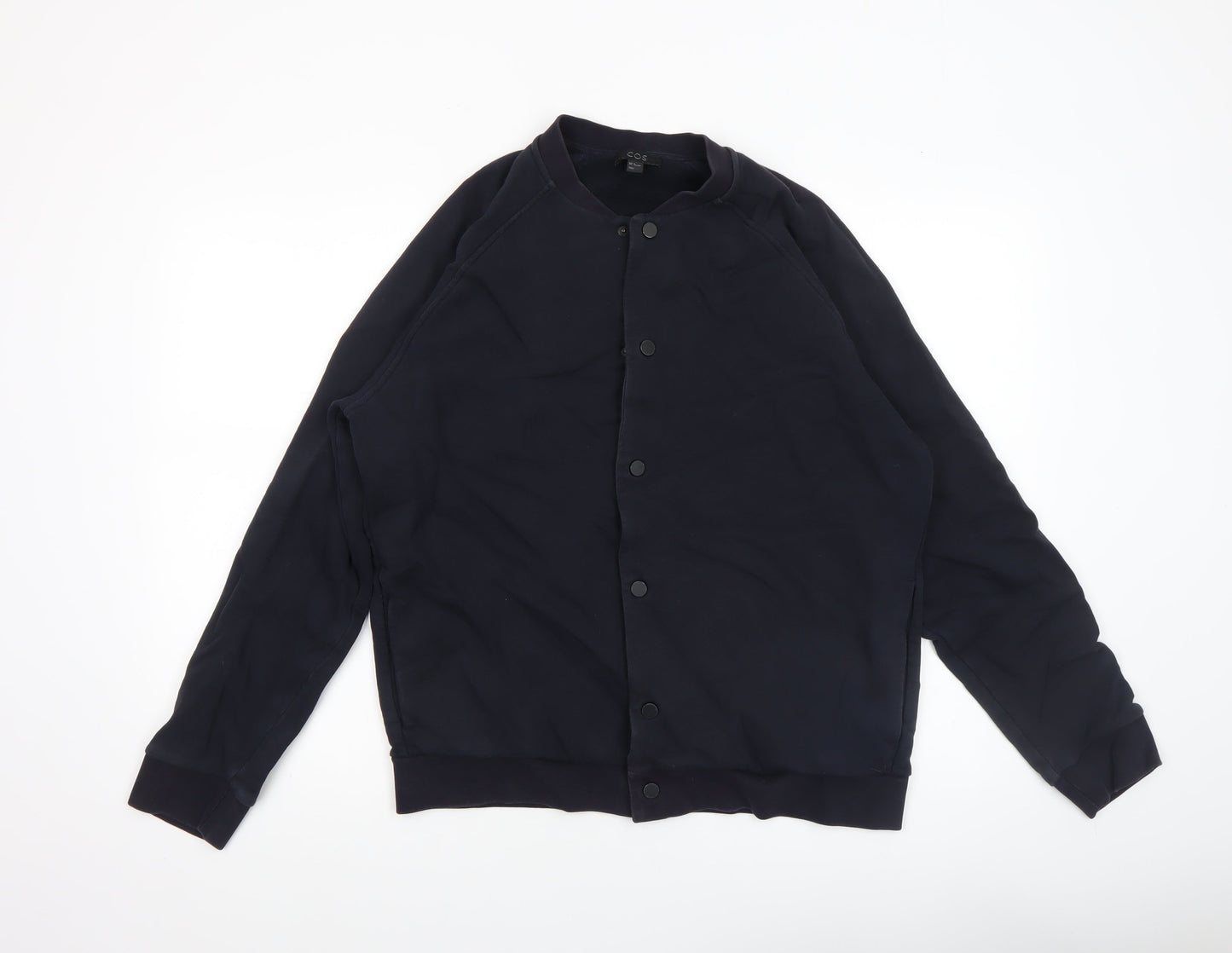 Mens UK Size M COS Blue Bomber Jacket