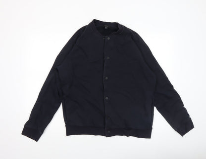 Mens UK Size M COS Blue Bomber Jacket