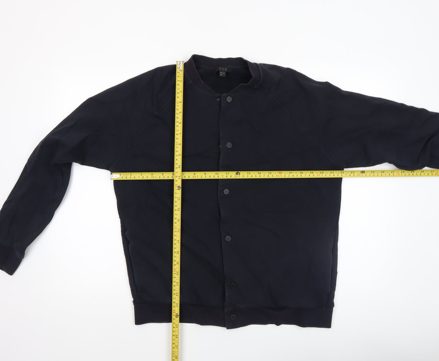 Mens UK Size M COS Blue Bomber Jacket
