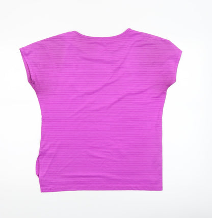 Womens UK Size 8 Dunnes Stores Purple Gym & Training Running & Jogging Yoga T-Sh